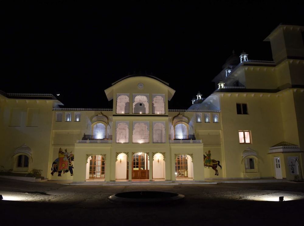 The Castle Mewar Hotel Rama Exterior photo